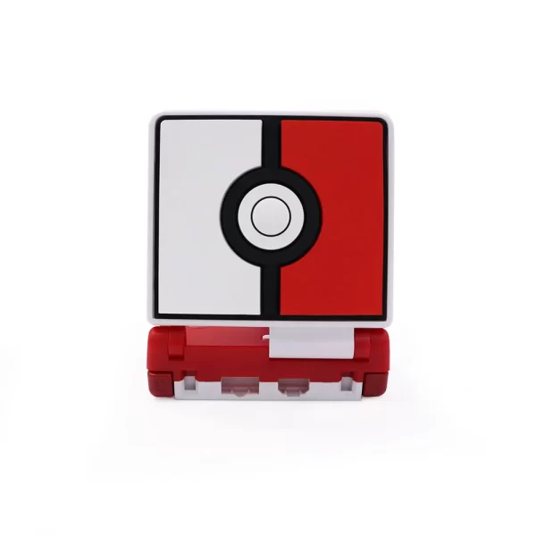 New GBA SP Stereoscopic 3D Housing Shell Case Set Replacement, for Nintendo Gameboy Advance SP Original Console, DIY Embossing Rubber Top Cover Outer Enclosure Limited Pokeball / Pikachu / Super Mario Edition Accessories - Image 3