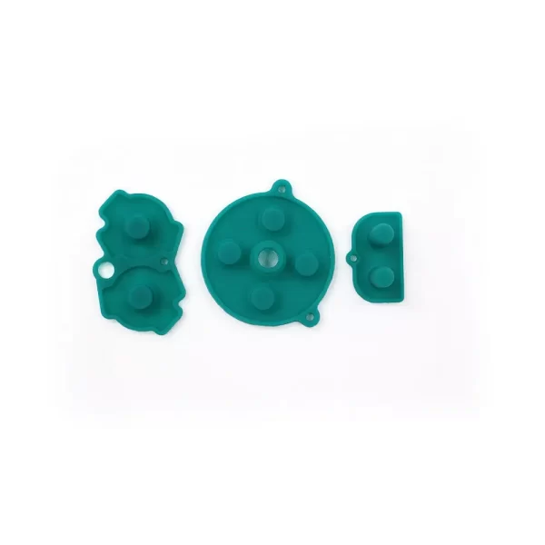 High Quality GBA Buttons Conductive Rubber Pad Silicone Membranes Replacement, for Nintendo Gameboy Advance Game Console, Like Genuine Multi-Color Silicon A B D-Pad Start Select Keypad Conducting Key Mat Spare Parts Accessories - Image 4