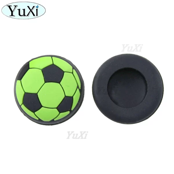 New Xbox One 360 Series Controller Nonslip Silicone Thumb Stick Grips Football Style, for Sony PlayStation 3 4 5 P5 PS4 PS3 Xbox One S Series X / S Controllers, Colorful Soft Rubber ThumbStick Protective Cover Accessories - Image 6