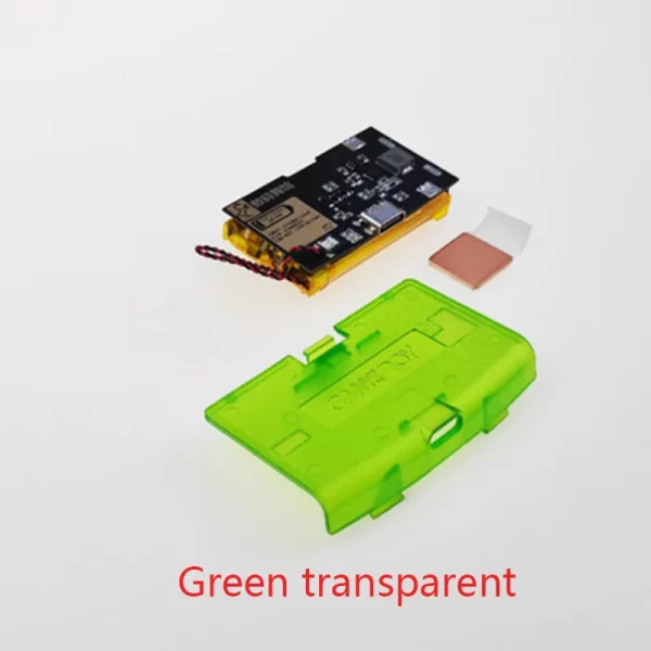 GBA USB-C Rechargeable Battery Module 1800 mAh Lithium Pack + Back Door Cover Replacement for GameBoy Advance Original & IPS Modded Console, Laminated Screen high-Brightness IPS Mod Kit Type-C Charging + Pre-Cut Housing Case