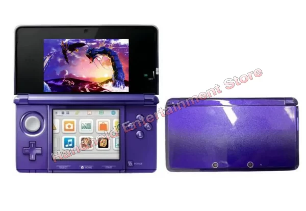 Refurbished 3DS Game Console Whole Handheld Gaming Machine Bundle Set, with 128GB 64GB 32GB 16GB Memory SD Card Full of Games, Multi-Language English Original Japanese Edition + Charging Cable / Screen Protector, Multi Color / Style - Image 6