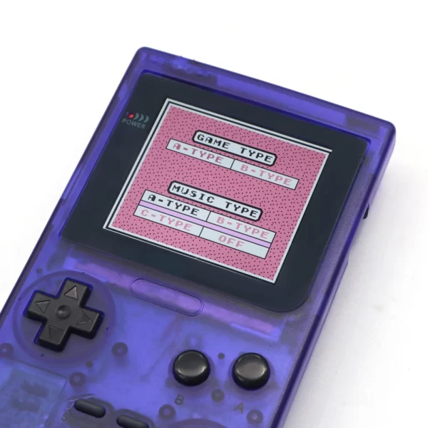 Gameboy Pocket GBP Q5 Screen IPS Mod Kit Larger Display Area with Backlight White Lens + Pre-cut Housing Case Shell Set, OSD Menu FRM Touch Function 8 Color Palette 5 Retro Pixel Mods + Tools Accessories - Image 3