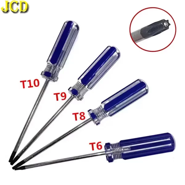 Xbox One 360 Torx Screwdriver T6 T8 T9 T10 Opening Tool, for Xbox 360 One S Series X Sony PS3 PS4 PS5 Video Game Console, Housing Case Controller Tamperproof Hole Security Screwdrivers Repair Tools Accessories