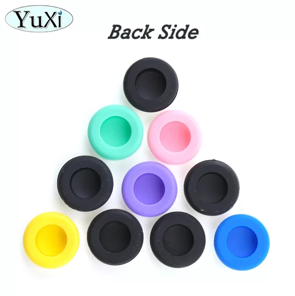 New Xbox One 360 Series Controller Nonslip Silicone Thumb Stick Grips Football Style, for Sony PlayStation 3 4 5 P5 PS4 PS3 Xbox One S Series X / S Controllers, Colorful Soft Rubber ThumbStick Protective Cover Accessories - Image 2