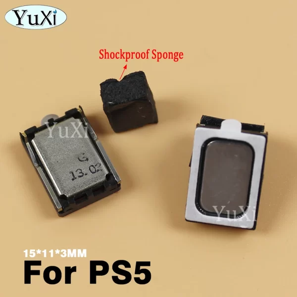 New PS5 PS4 Controller Internal Speaker Replacement Inner Loudspeaker, for Sony PlayStation 5 DualSense 4 Slim Pro Wireless Controllers, Inner Middle Frame Speaker Audio Module Repair Spare Parts Accessories - Image 2