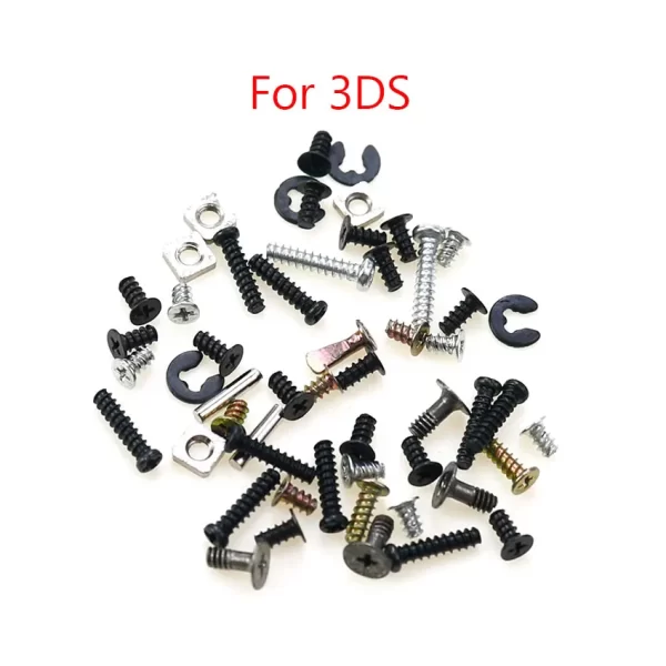 PS5 PS4 PS3 PS2 Controller Housing Shell Screws Set, for Sony PlayStation 5 4 3 2 Portable PSP PS Vita 1000 2000 3000 Xbox One 360 Nintendo New 3DS XL NDSL Gameboy GBA GBC GBM Joy-Con SNES Controllers Extra Screw Accessories - Image 6