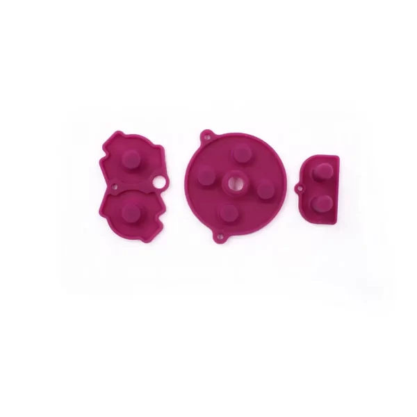 High Quality GBA Buttons Conductive Rubber Pad Silicone Membranes Replacement, for Nintendo Gameboy Advance Game Console, Like Genuine Multi-Color Silicon A B D-Pad Start Select Keypad Conducting Key Mat Spare Parts Accessories - Image 5
