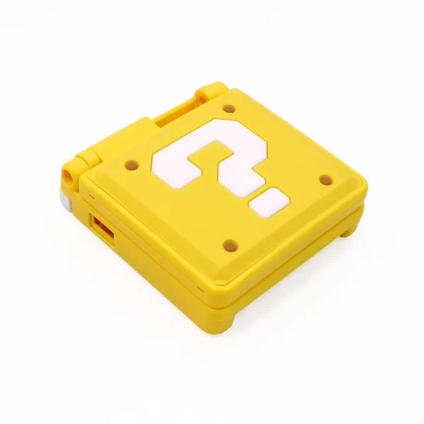New GBA SP Stereoscopic 3D Housing Shell Case Set Replacement, for Nintendo Gameboy Advance SP Original Console, DIY Embossing Rubber Top Cover Outer Enclosure Limited Pokeball / Pikachu / Super Mario Edition Accessories - Image 4