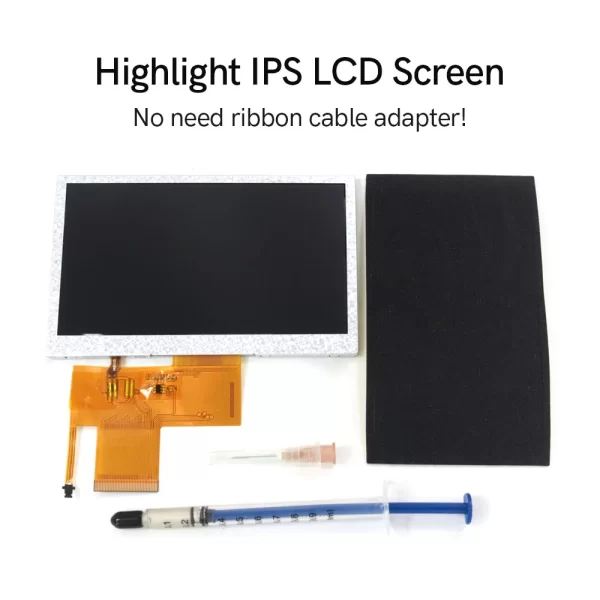 New PSP 1000 IPS LCD Screen Mod Kit Replacement, for Sony PlayStation Portable 1000 Handheld Game Console, High Brightness Original Size Display Resolution NO Need Cut / Ribbon Cable / Adapter, Easy Installing Accessories - Image 2