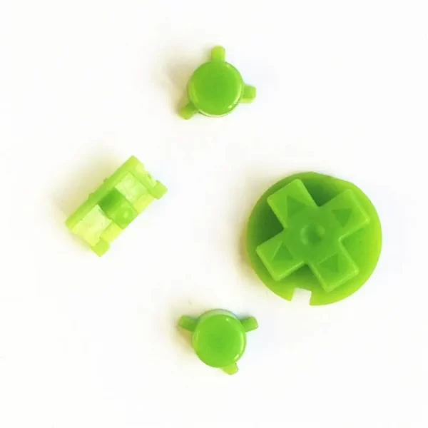 New GBP Extra Buttons Full Replacement 9 Colors, for Nintendo Gameboy Pocket Console Original / Refurbished / IPS Modded, DIY Colorful A B D-Pad Power On/Off Switch Key Button 5 PCS Spare Parts Accessories - Image 5