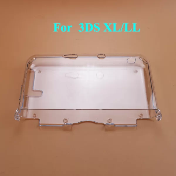 New 3DSXL Protective Crystal Shell Clear Hard Case, for Nintendo DS NDS Lite DSi XL 3DS XL New 3DS XL/LL Sony PSP 1000 2000 3000 GBA SP Consoles, Transparent Plastic Protection Housing Case Accessories - Image 4