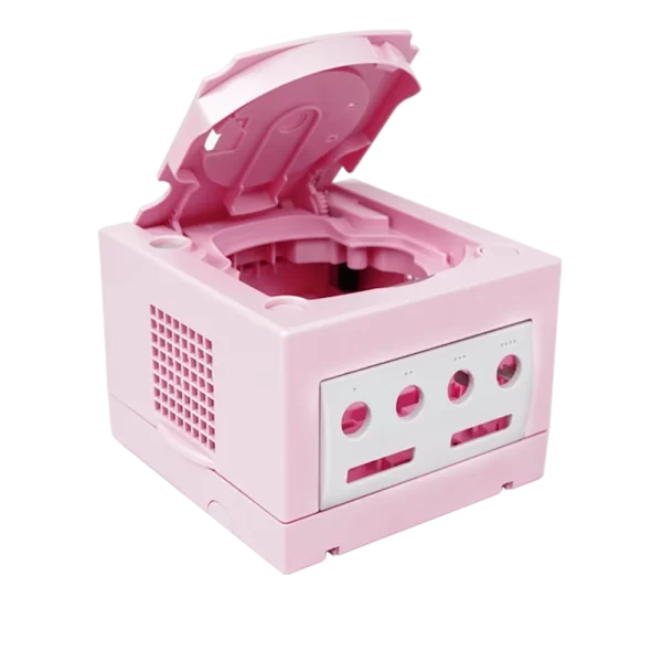 GC GameCube Extra Housing Case Multi-Color Shells Set Replacement, for Nintendo Game Cube NGC DOL-001 & DOL-101 Video Game Consoles, High Quality 100% Fit Outer Enclosure All-Round Covers + Brackets Spare Part Accessories - Image 3