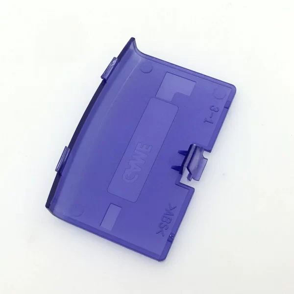Multi-Color GBA Extra Battery Door Back Cover Replacement, for Nintendo Gameboy Advance Original Game Console, High Quality Plastic Colorful Clear Housing Shell Rear Lid Covers with Logo Spare Parts Accessories - Image 4