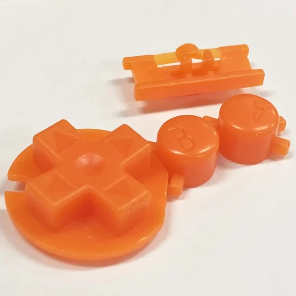 New GBC Extra Buttons Full Set Replacement 16 Colors Available, for Nintendo Gameboy Color Handheld Game Console, DIY Colorful Clear A B D-Pad Power On / Off Key Button Spare Parts Accessories - Image 2