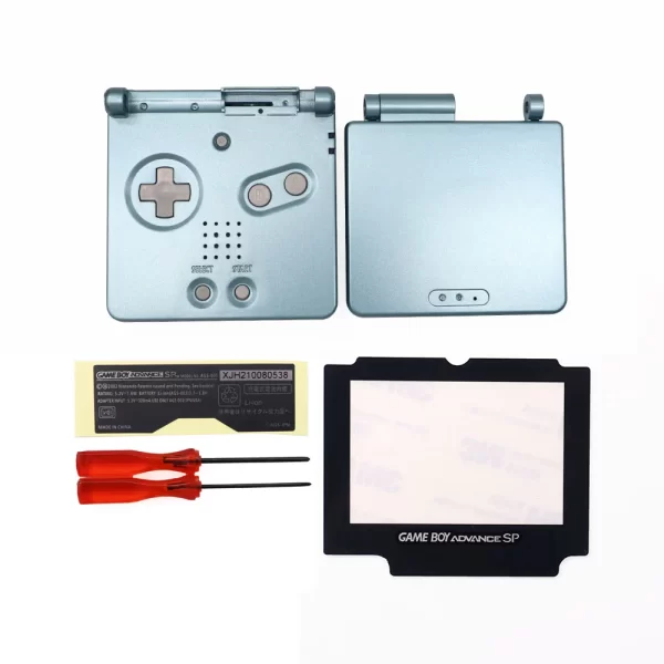 Replacement Housing Shell Case with Buttons and Stickers Cover Part for Gameboy Advance SP For GBA SP Gaming - Image 3
