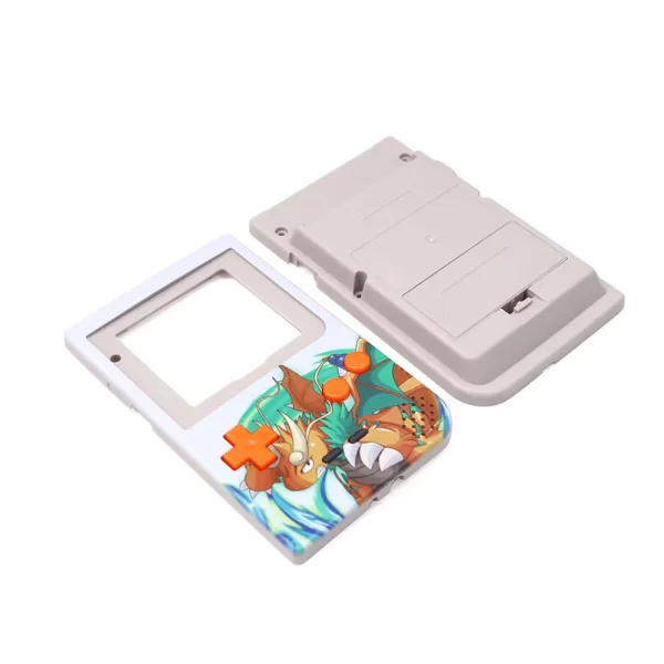 Customized GBP Extra Housing Case Shells Replacement Multi Patterns, for Nintendo Gameboy Pocket Original Game Console, DIY UV Printing Colorful Outer Enclosure + Buttons / Screen Lens / Rubber Pads / Embroidery Label / Tools - Image 5