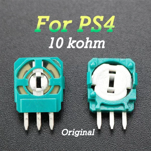 Original PS4 PS5 Controller Trimmer Potentiometer Resistor Motion Sensor Pack 2 Replacement, for Sony PlayStation 5 4 Slim / Pro Wireless Controllers, 10K 2.3K Oms 3D Analog Rocker Micro Switch Thumbstick Axis Trim Pot Accessories - Image 3