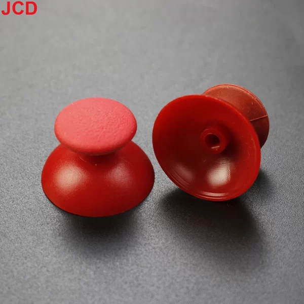 New PS3 Controller Thumbstick Replacement Multi-Color Clear Joy Stick Cap, for Playstation 3 Dualshock Wirless & Wired Controllers, Custom DIY Transparent Non-Slip Analog Thumb Stick Mushroom Hat Cover Spare Parts Accessories - Image 3