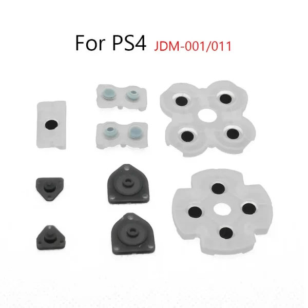 New GBA SP GBC GBP GBM GB Button Conductive Rubber Pads D-Pad Silicone Membranes Replacement, for Gameboy Color Pocket Micro Advance Sony PS5 PS4 PS3 PS2 Xbox 360 One Elite Series S/X Controller Spare Parts Accessories - Image 5