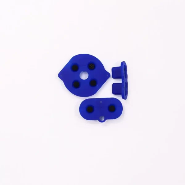 New GBP Buttons Conductive Rubber Pads Silicone Membranes Replacement, for Nintendo Gameboy Pocket Handheld Game Console, Purple Blue Green Pink Orange Silicon A B D-Pad Keypad Conducting Mat Spare Parts Accessories - Image 5