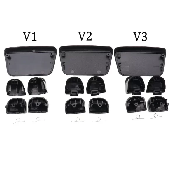 PS5 Controller V1 V2 V3 Replacement TouchPad / Trigger / ThumbSticks / D-Pad Direction / Logo / Funtion Buttons, for Sony PlayStation 5 DualSense Controllers BDM-010 020 030, Black L1 R1 L2 R2 Key Touch Panel Kits Accessories - Image 3