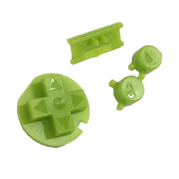 New GBC Extra Buttons Full Set Replacement 16 Colors Available, for Nintendo Gameboy Color Handheld Game Console, DIY Colorful Clear A B D-Pad Power On / Off Key Button Spare Parts Accessories - Image 4