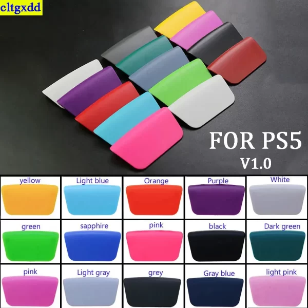 17 Colors PS5 Controller V1 Extra Soft Touch Pad Housing Shell Replacement, for Sony PlayStation 5 BDM-010 Wireless Dualsense Controller, Comfortable Plastic Touchpad Outer Cover Plates New Accessories