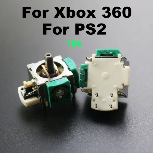 New PS4 NS Switch Pro Controller Analog Joystick 3D Axis Rocker Replacement, for Sony PS2 PS3 PS4 PS5 Xbox One 360 GameCube Beitong Ashura Controllers, 2.3K 10K Ohms Sensor Module Repair Spare Parts Accessories - Image 2
