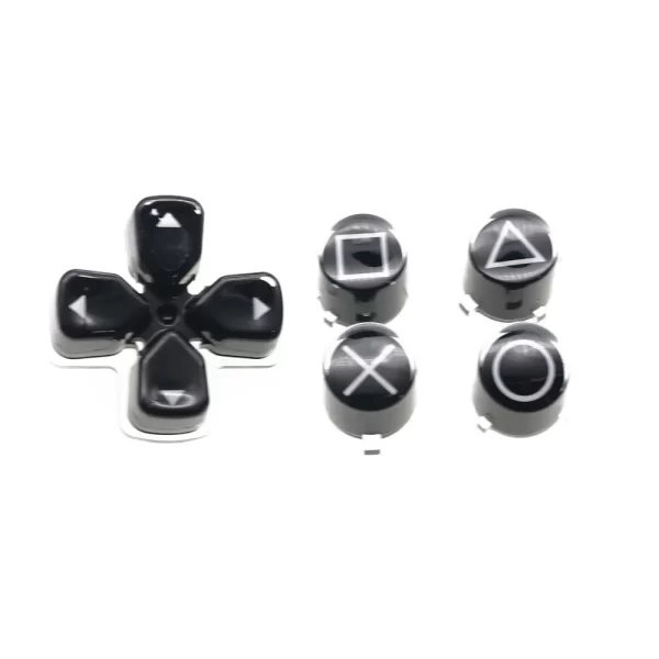 PS5 Controller V1 V2 V3 Replacement TouchPad / Trigger / ThumbSticks / D-Pad Direction / Logo / Funtion Buttons, for Sony PlayStation 5 DualSense Controllers BDM-010 020 030, Black L1 R1 L2 R2 Key Touch Panel Kits Accessories - Image 4
