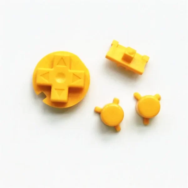 New GBP Extra Buttons Full Replacement 9 Colors, for Nintendo Gameboy Pocket Console Original / Refurbished / IPS Modded, DIY Colorful A B D-Pad Power On/Off Switch Key Button 5 PCS Spare Parts Accessories - Image 6