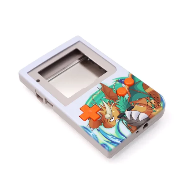 Customized GBP Extra Housing Case Shells Replacement Multi Patterns, for Nintendo Gameboy Pocket Original Game Console, DIY UV Printing Colorful Outer Enclosure + Buttons / Screen Lens / Rubber Pads / Embroidery Label / Tools - Image 6