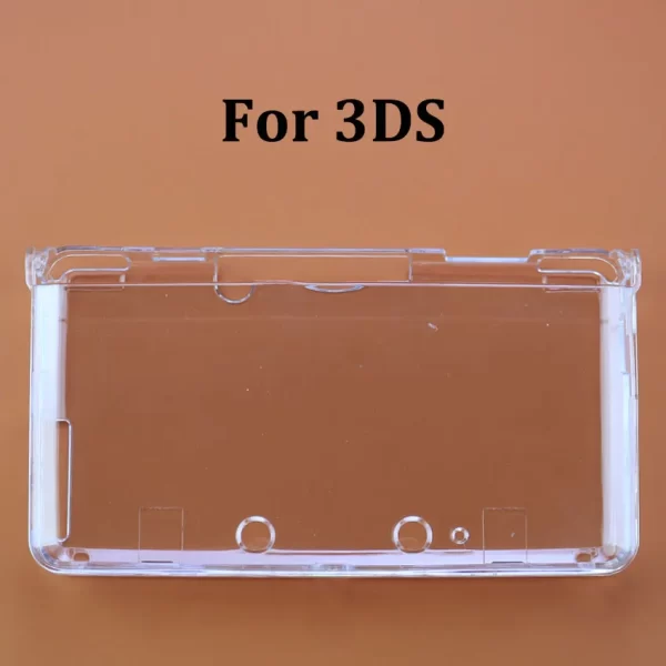 PSV PSP 1000 2000 Protective Crystal Housing Case Clear Cover Shells Set, for Nintendo 3DS New 3DS XL / LL NDSL DSi XL New3DS Sony PlayStation Vita Portable 3000 GBA SP Consoles, Transparent Anti-Scratch Hard Protector Accessories - Image 2