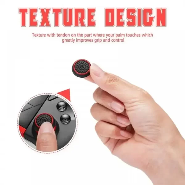 Pack 10 Xbox One Controller Non-slip Thumb Grips Joystick Cap Cover Multi-Color, for Sony PlayStation 3 4 5 PS3 PS4 PS5 Xbox 360 One Series X/S Wii U Controller, Personalized Silicone Soft ThumbStick Protection Accessories - Image 2