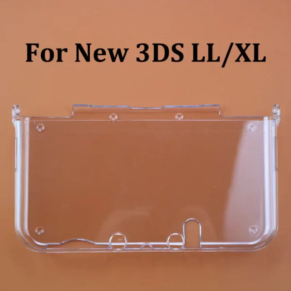 PSV PSP 1000 2000 Protective Crystal Housing Case Clear Cover Shells Set, for Nintendo 3DS New 3DS XL / LL NDSL DSi XL New3DS Sony PlayStation Vita Portable 3000 GBA SP Consoles, Transparent Anti-Scratch Hard Protector Accessories - Image 5