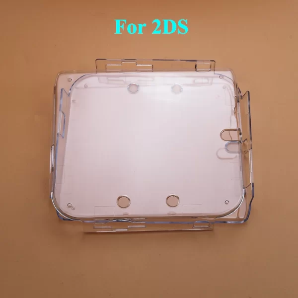 New 3DSXL Protective Crystal Shell Clear Hard Case, for Nintendo DS NDS Lite DSi XL 3DS XL New 3DS XL/LL Sony PSP 1000 2000 3000 GBA SP Consoles, Transparent Plastic Protection Housing Case Accessories - Image 2