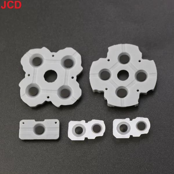 Original New PS5 V1 V2 V3 V4 Controller D-Pad Rubber Pads L2 R2 Buttons Conductive Silicone Membranes Full Set Replacement, for Sony PlayStation 4 JDS JDM 001 010 030 040 050 055 BDM-010 020 030 Controllers Spare Parts Accessories - Image 3