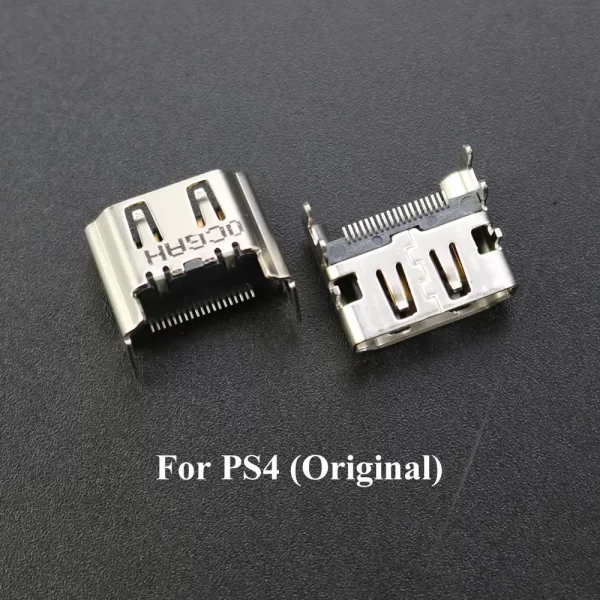 Original PS5 PS4 PS3 HDMI Port Socket Plug Jack Replacement, for Sony PlayStation 5 4 Slim / Pro 3 Video Game Console, Brand New OEM HDMI-compatible Interface Connector Repair Spare Parts Accessories - Image 2