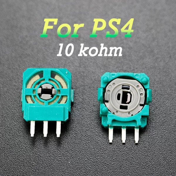 Original PS4 PS5 Controller Trimmer Potentiometer Resistor Motion Sensor Pack 2 Replacement, for Sony PlayStation 5 4 Slim / Pro Wireless Controllers, 10K 2.3K Oms 3D Analog Rocker Micro Switch Thumbstick Axis Trim Pot Accessories - Image 5