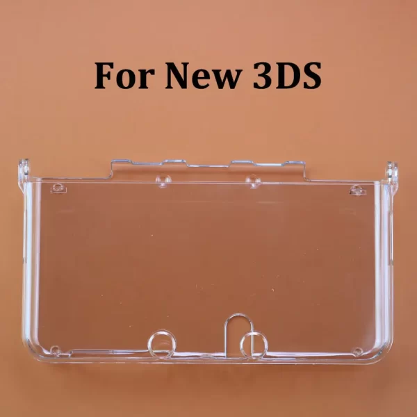 PSV PSP 1000 2000 Protective Crystal Housing Case Clear Cover Shells Set, for Nintendo 3DS New 3DS XL / LL NDSL DSi XL New3DS Sony PlayStation Vita Portable 3000 GBA SP Consoles, Transparent Anti-Scratch Hard Protector Accessories - Image 4