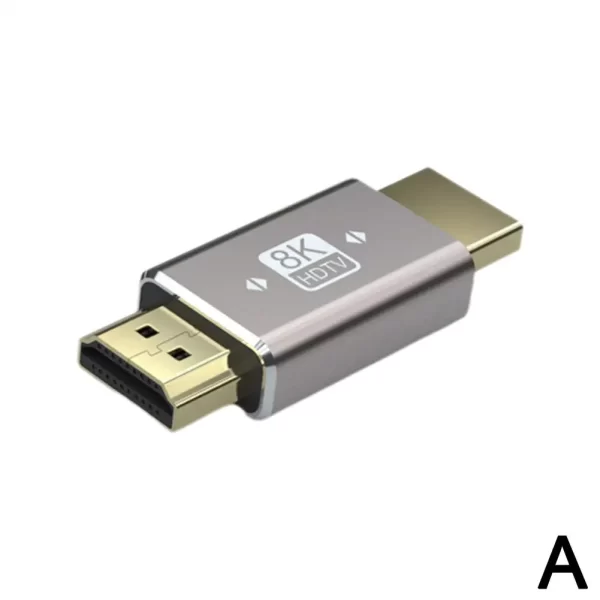 New PS4 PS5 8K HDTV Converting Adapter HDMI 2.1 Cable Connector Male To Femal Extender, for Sony PlayStation 5 4 Video Game Console, Laptop PC TV Stick 90 Degree Right Angle Adaptor Accessories - Image 3