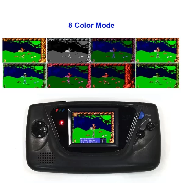 Sega Game Gear IPS LCD Mod Kit 3.5" High-Brightness Screen with Backlight 640*480 HD Display Retro Pixel with HDMI Module TV Output Adapter / Connecting Cable / GC Glass Lens Spare Parts Accessories - Image 3
