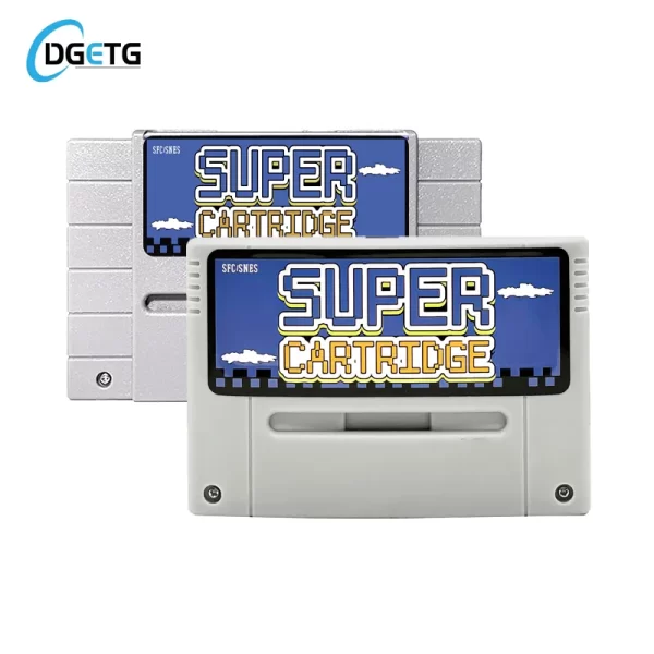 SNES SFC Super Everdrive 1000 in 1 V1 Game Cartridge Flash Card for Nintendo Super Famicom / Super Nintendo Entertainment System 16 bit US / EU / JP Version Video Game Consoles 1000in1 Games Collection Accessories