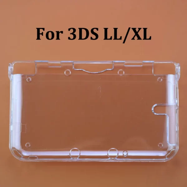 PSV PSP 1000 2000 Protective Crystal Housing Case Clear Cover Shells Set, for Nintendo 3DS New 3DS XL / LL NDSL DSi XL New3DS Sony PlayStation Vita Portable 3000 GBA SP Consoles, Transparent Anti-Scratch Hard Protector Accessories - Image 3