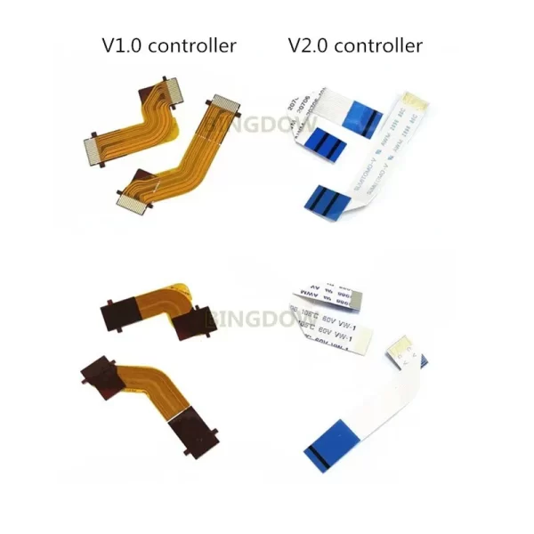 New PS5 Controller V1 V2 V3 V4 Trigger Ribbon L1 L2 R1 R2 Cable Replacement, for PlayStation 5 PS5 DualSense Controllers, Left Right Shoulder Motor Connect to Button Board Flex Cables 1 Set Spare Parts Accessories - Image 2