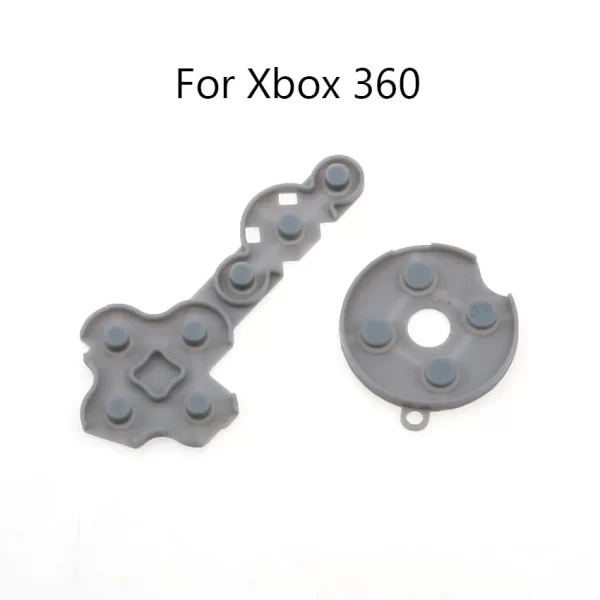 New GBA SP GBC GBP GBM GB Button Conductive Rubber Pads D-Pad Silicone Membranes Replacement, for Gameboy Color Pocket Micro Advance Sony PS5 PS4 PS3 PS2 Xbox 360 One Elite Series S/X Controller Spare Parts Accessories - Image 2