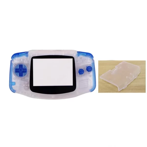 New GBA V5 V2 IPS LCD Mod Kit Housing Case Shells + USB-C Battery Cover Replacement, for Nintendo Gameboy Advance Console with Laminated Backlight Screen Rechargeable Battery Modded Outer Enclosure Cover Plates Accessories - Image 2