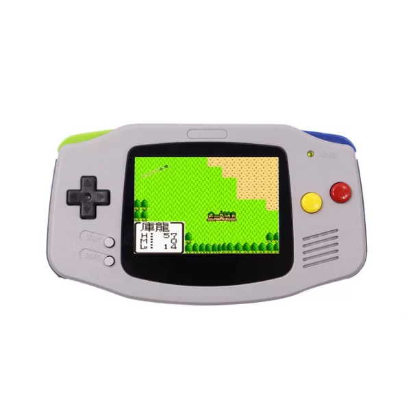 Gameboy Advance IPS LCD Mod Kit Drop In 3.0 Inch Original Size Backlight Screen with TV Output Port, 3M GBA to TV OUT Video Link Cable + Pre-Cutting Housing Case Shells Set w/ Glass Screen Lens + Repair Tools Accessories - Image 3