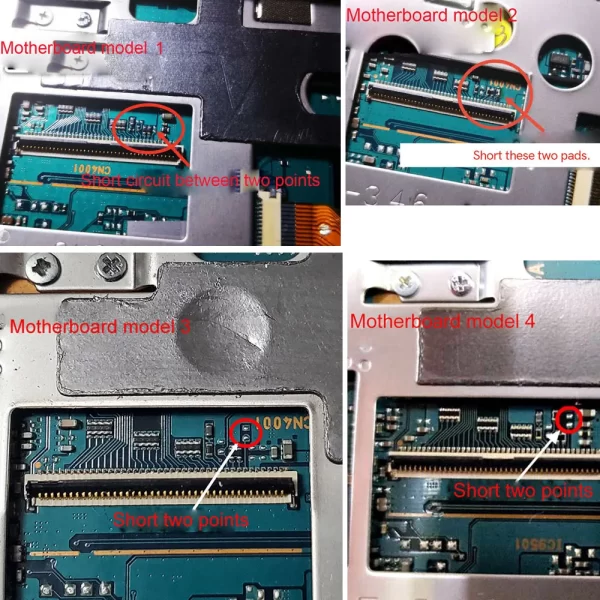 PSP1000 IPS Highlight Screen LCD Mod Kit Replacement, for Sony PlayStation Portable 1000 Original Fat Console, Easy to Install Full-view Display 480x272 Resolution, No Cutting / Adapter Required, Spare Parts Accessories - Image 4
