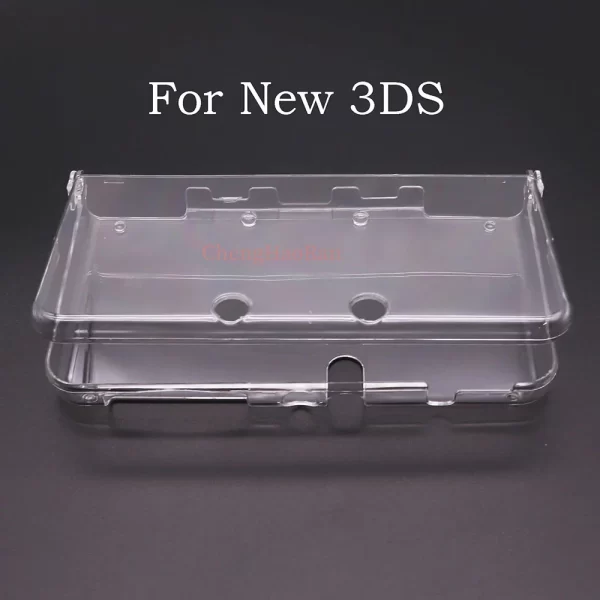 New 3DS XL LL Clear Protective Hard Case Crystal Clamshell, for Sony PlayStation Portable PSP Go Vita 1000 2000 3000 Nintendo DSi NDSL NDSi New3DS 3DS XL / LL Switch OLED Joy-Con, Transparent Housing Shell Covers Accessories - Image 4