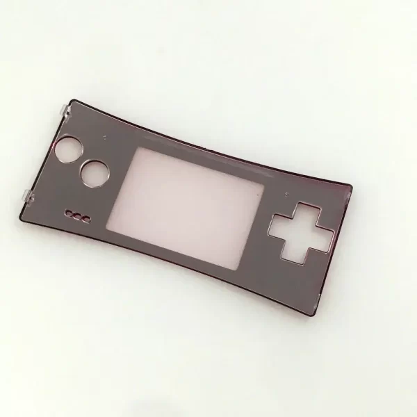 New GBM Extra Faceplate Replacement 6 Colors Available, for Nintendo Gameboy Micro Handheld Game Console, Chrome Finished Front Panel Top Cover Plate Shell w/ Screen Protector Spare Parts - Image 5